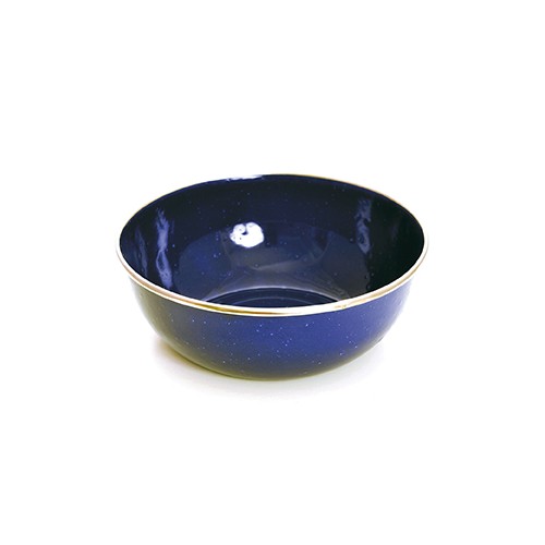 Ciotola in acciaio smaltato blu