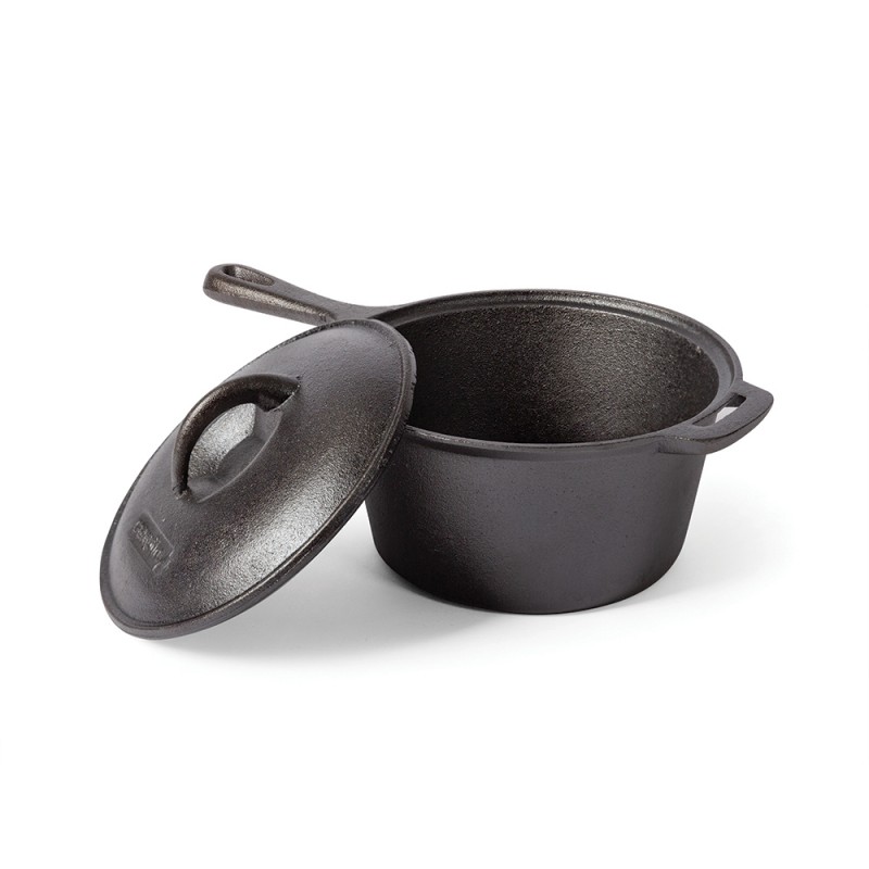 SAUCEPAN CAST IRON 2 QUART