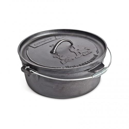 Campfire 9 Qrt Camp Oven pre-seasoned 15xØ32cm