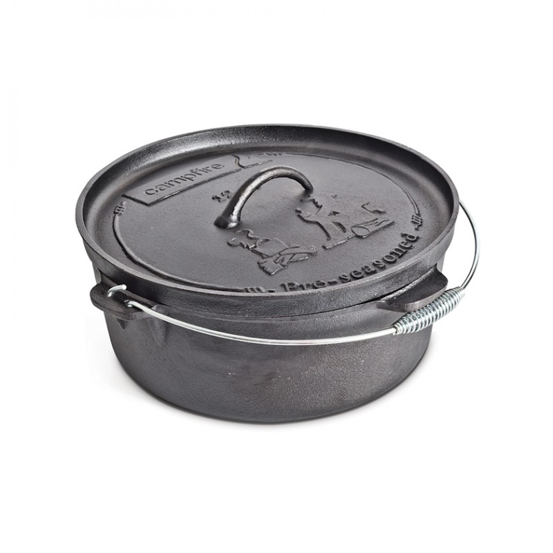 Campfire 9 Qrt Camp Oven pre-seasoned 15xØ32cm
