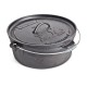 Campfire 12Qrt Camp Oven pre-seasoned 20xØ38cm
