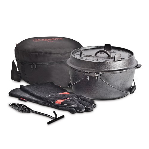 Set Cazuela de hierro fundido 8.4L con tapa