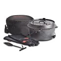 Set Cazuela de hierro fundido 8.4L con tapa