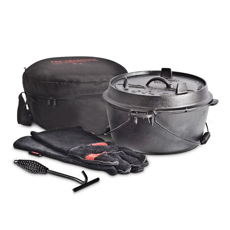 Set de cazuela de hierro fundido 8.4L