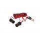 12V Extension Lead with Battery Clamps & Twin Outlets x 2