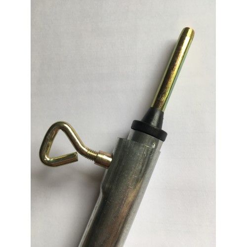 Varão extensível galvanizado 274cm