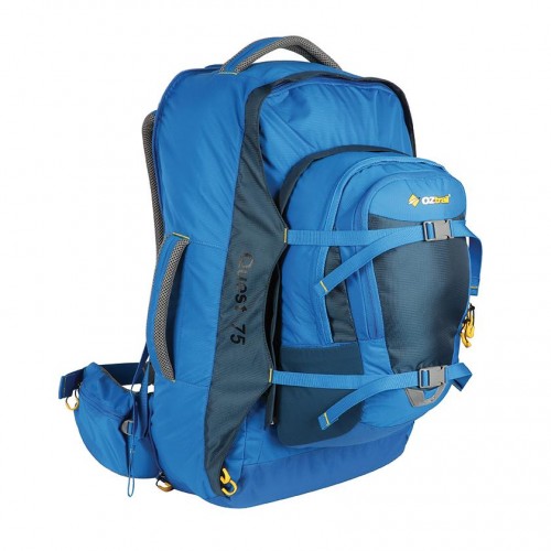 Quest 75L Mochila de viagem + mochila 20L removível